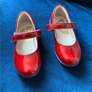 UMI Toddler 5.5 Red Patent Leather Mary Jane Shoes